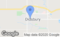 Map of Didsbury, AB